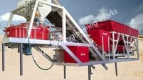 MOBILE CONCRETE BATCHING PLANT