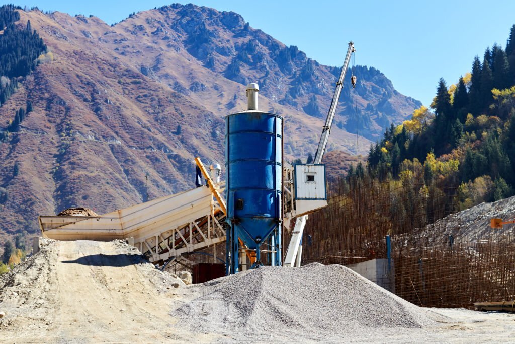 Mobile Concrete Batching Plant