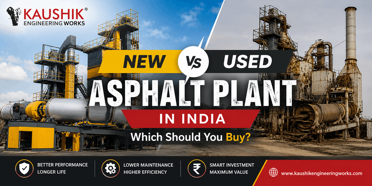 New vs Used Asphalt Plant in India: Which Should You Buy in 2026?
